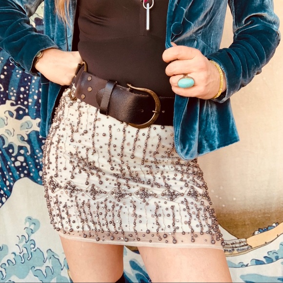 Arden B Dresses & Skirts - NWT Arden B beaded mini skirt. S